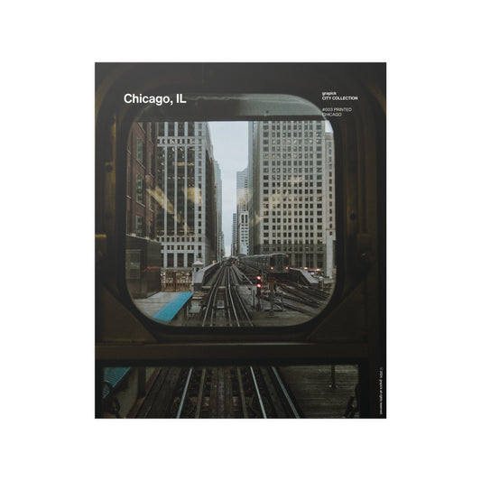 Chicago: City Photography Poster