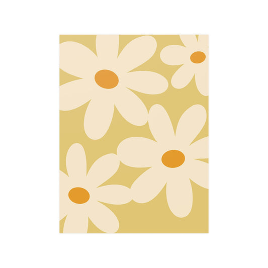 Spring Yellow Flower  Poster