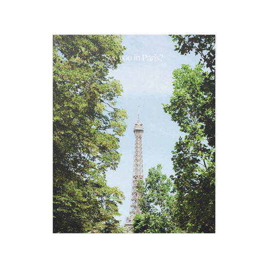 Paris: Travel Photography Poster